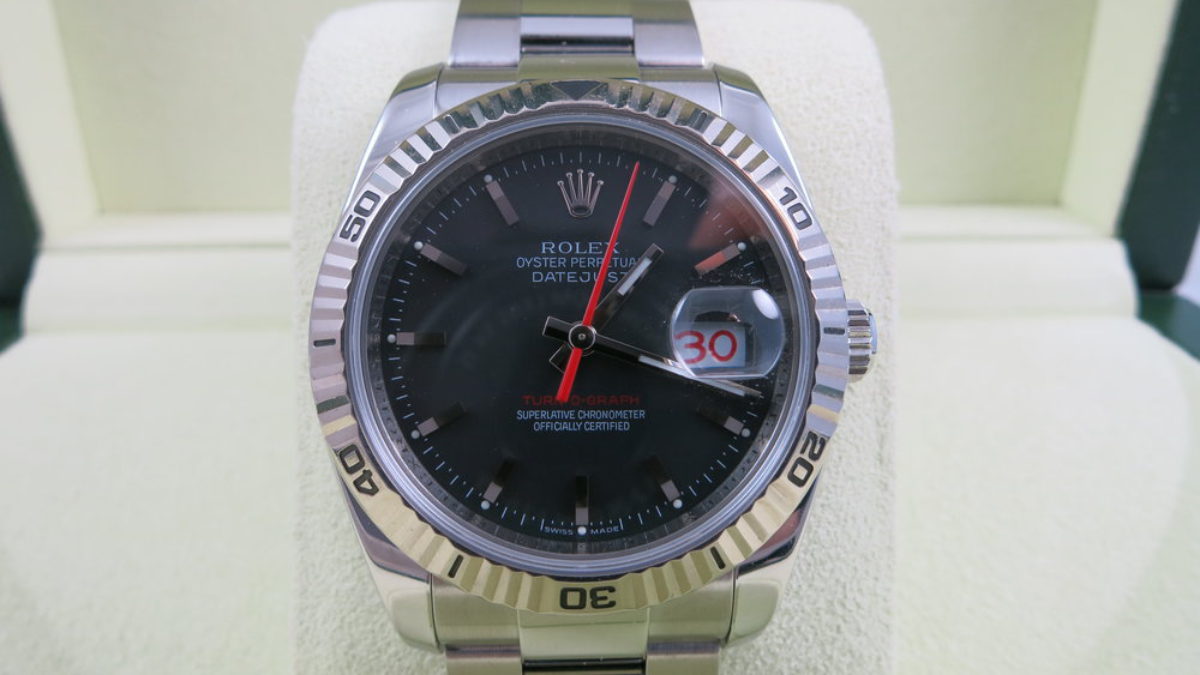 Rolex Datejust Turnograph 116264 White Men's Watch [Used