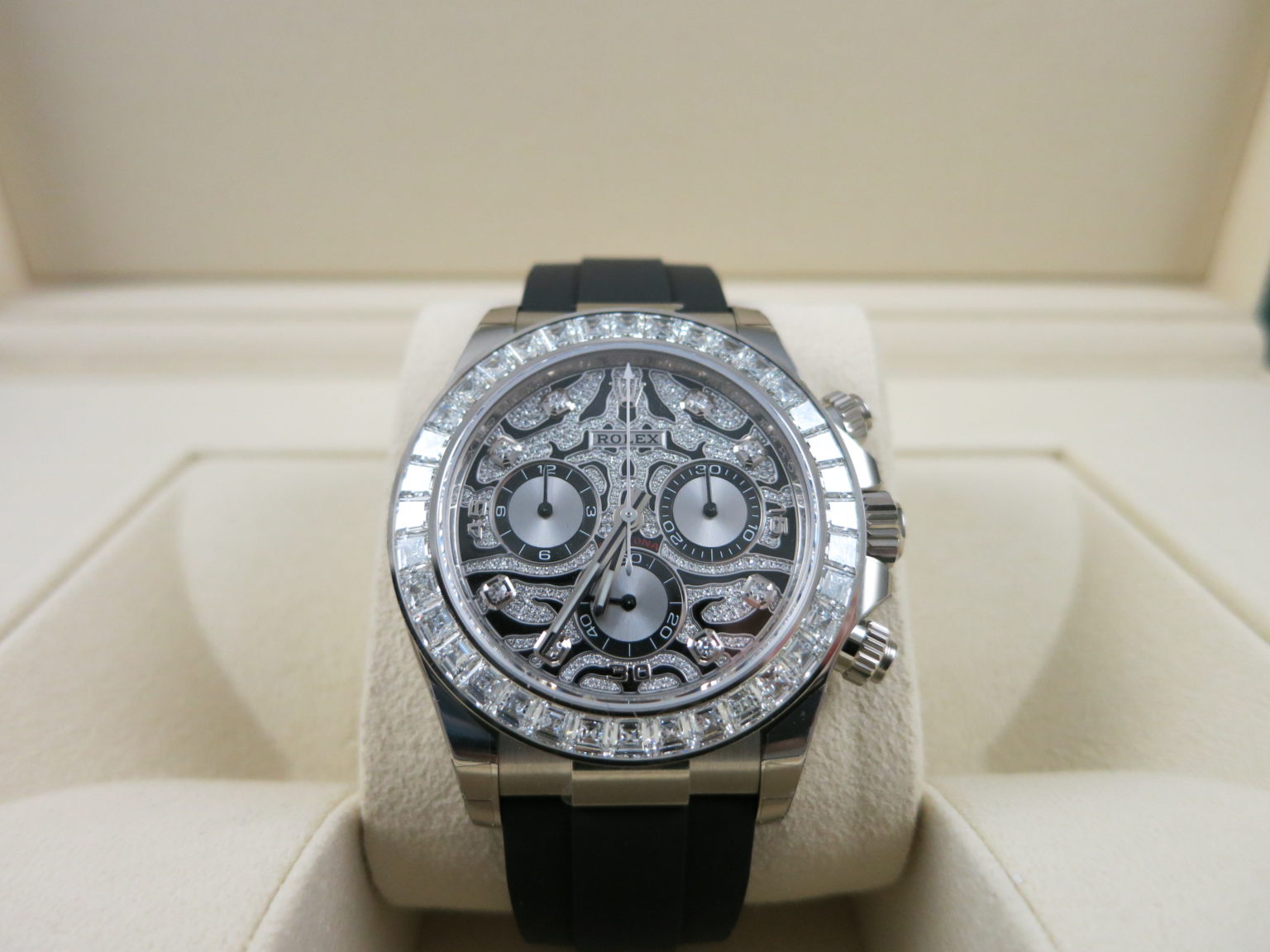 Rolex Daytona 116589TBR Eye of the Tiger White Gold Unworn - Swiss ...